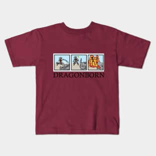 The Mighty Dragonborn Kids T-Shirt